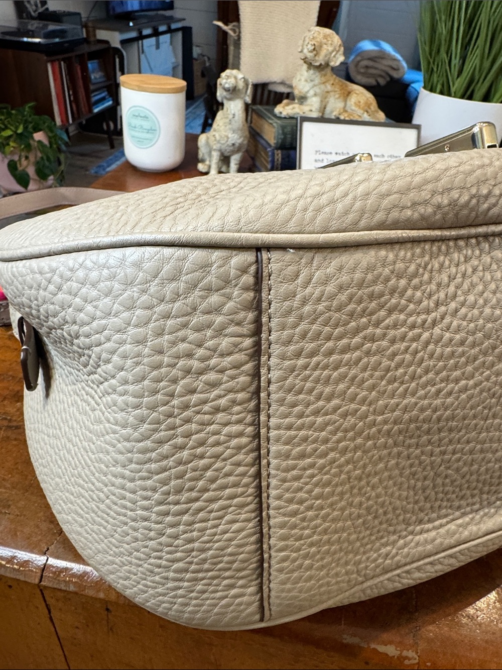 Diane von Furstenberg (DVF) "Sutra" Hobo Bag in taupe - Picture 12 of 16